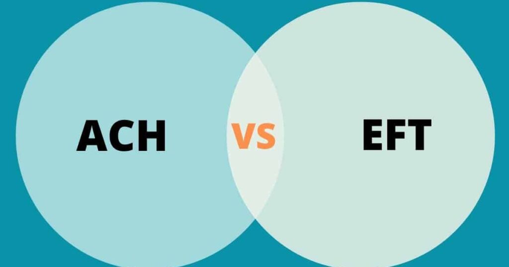 EDI vs. ACH vs. EFT