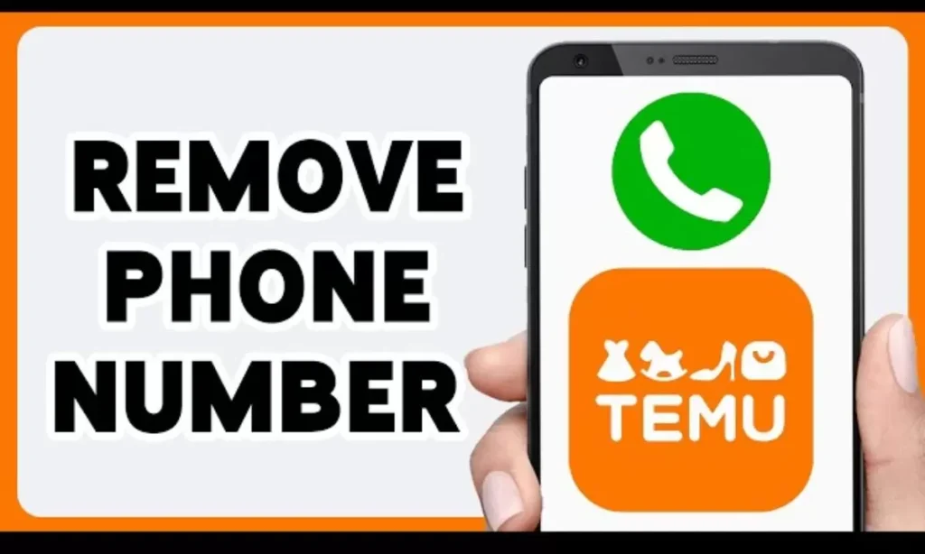 How do I remove my number from Temu?